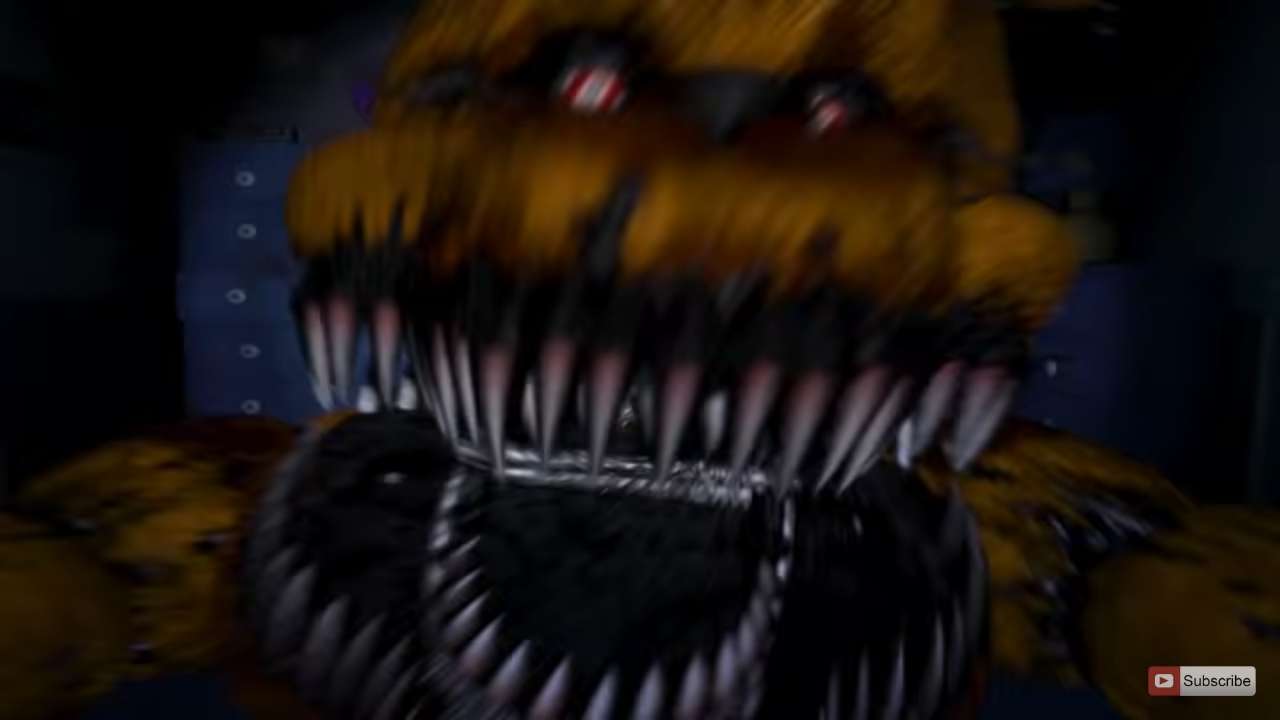 Nightmare freddy jumpscare jigsaw puzzle online