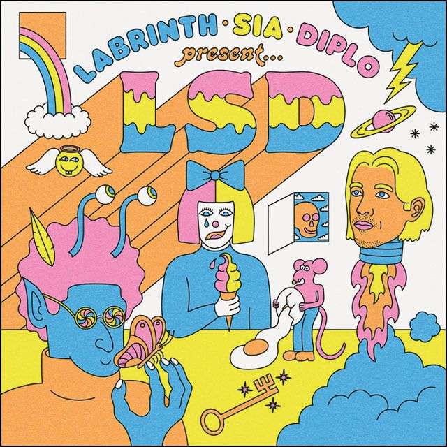 LSD Sia Diplo Labrinth Pussel online