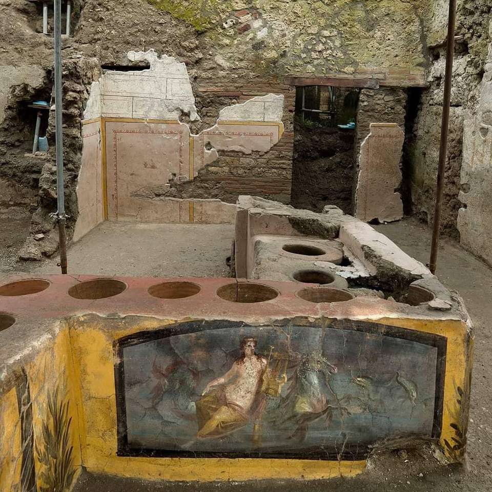 Ausgrabungen von Pompeji Kampanien Italien Puzzlespiel online
