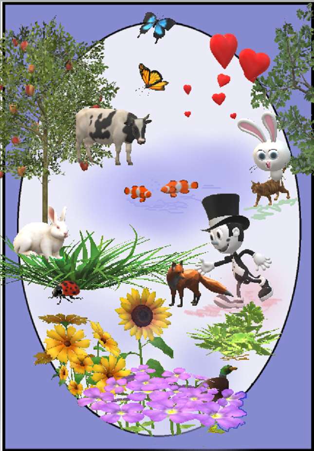 Easter walk online puzzle