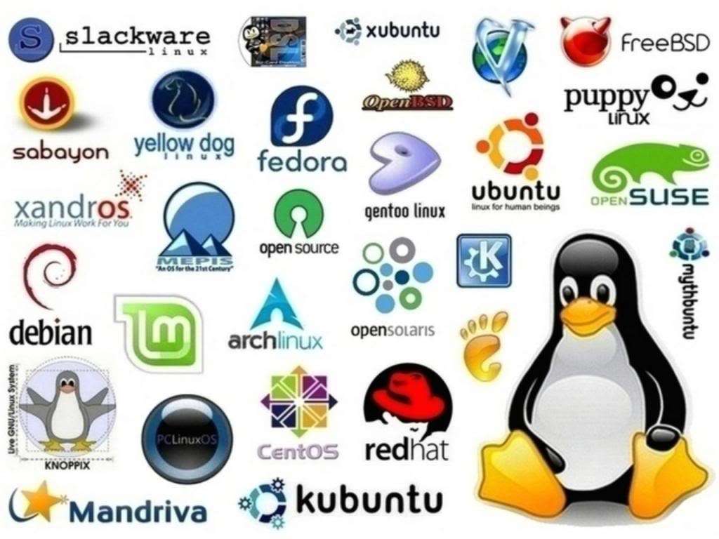 Versies van Linux puzzel