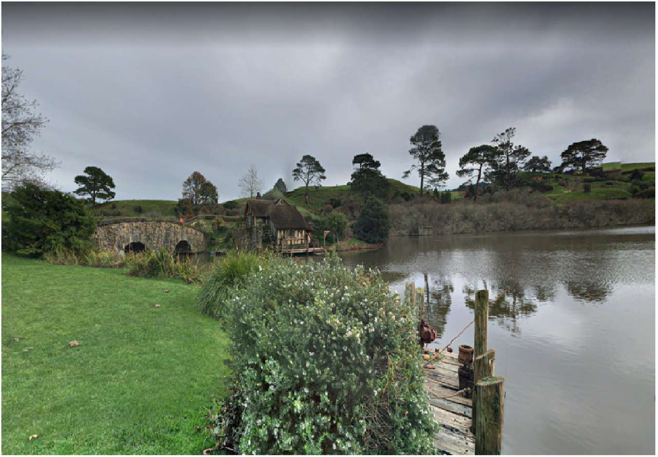 Lacul Hobbiton, Noua Zeelandă puzzle online