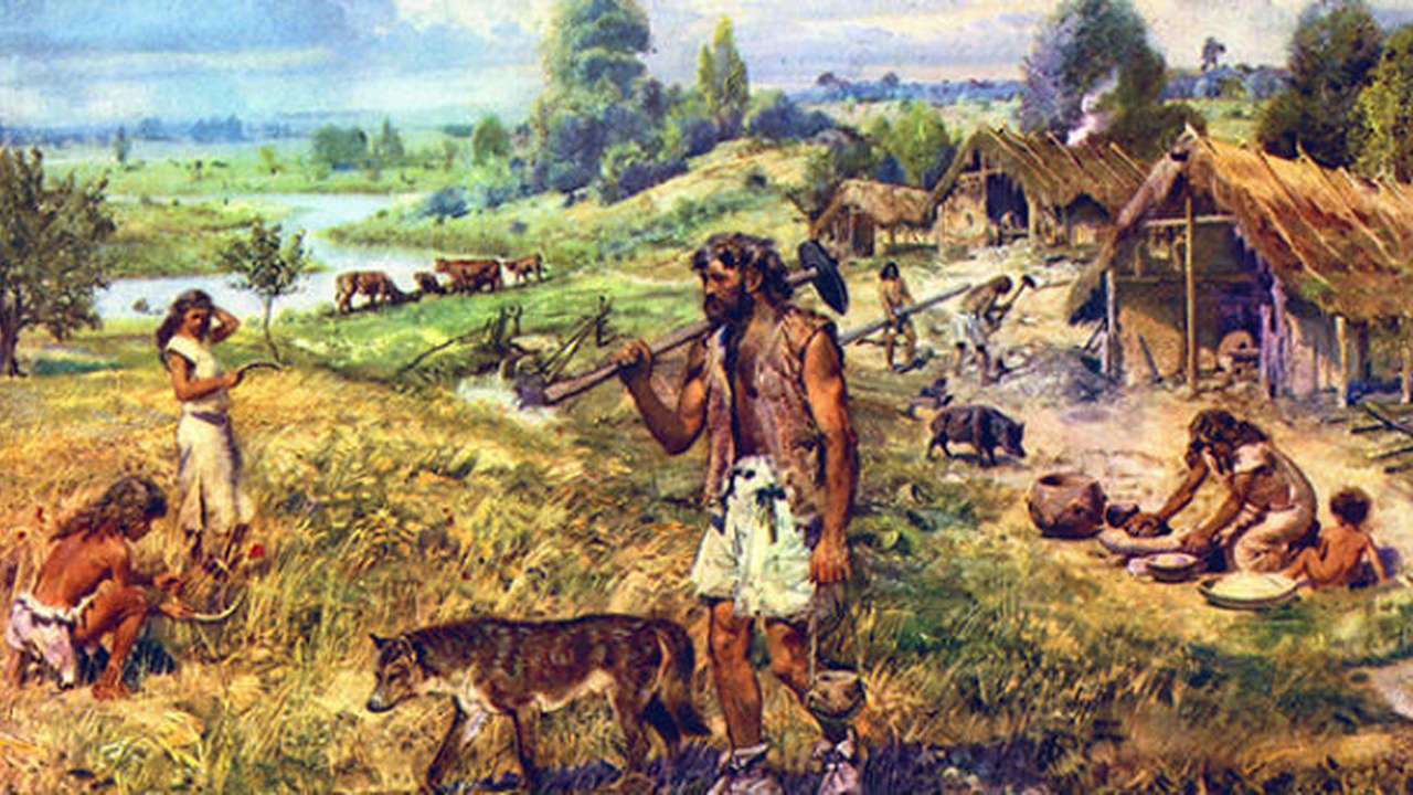 Den neolitiska pussel på nätet