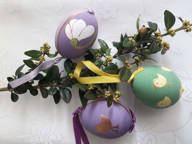 Easter decorations jigsaw puzzle online