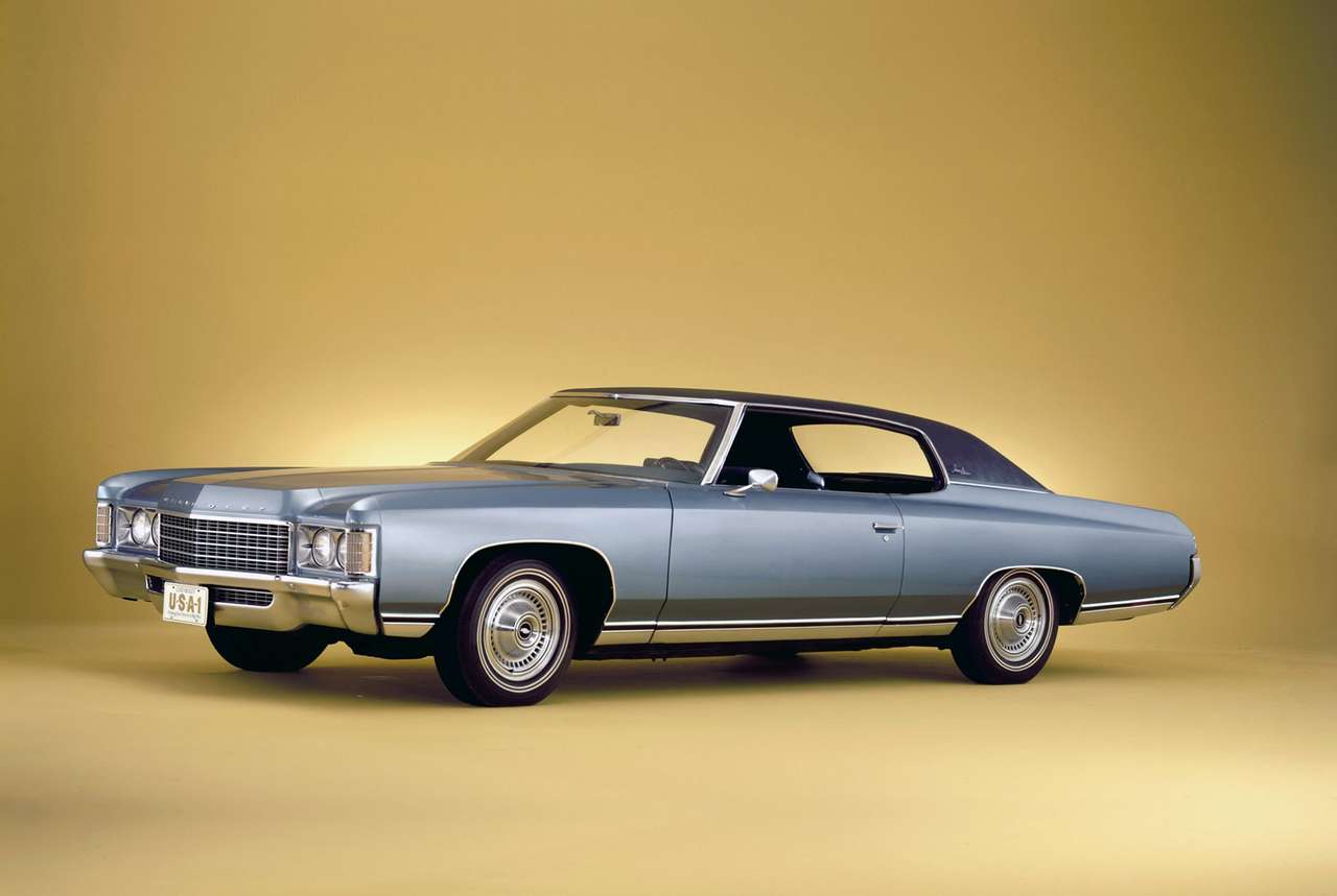 Chevrolet Impala Custom Coupe 1971 року випуску пазл онлайн