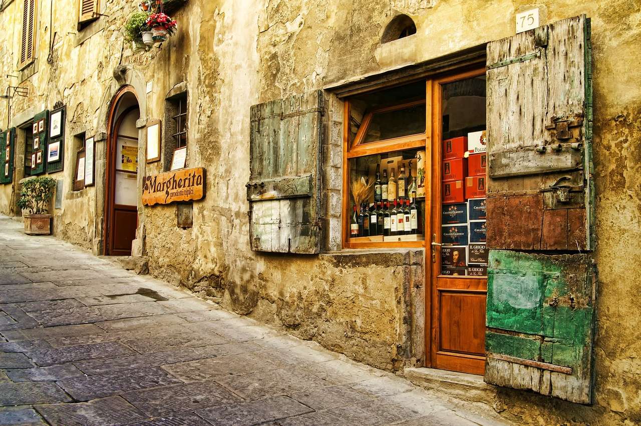 Италия Стария град онлайн пъзел
