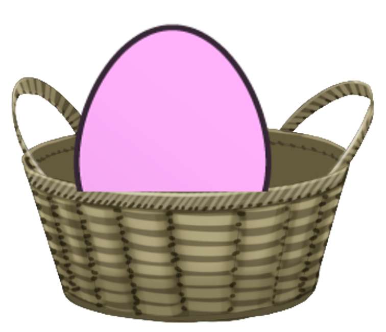 Egg in the basket online puzzle
