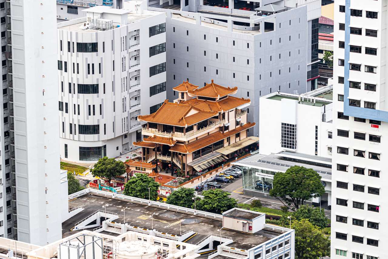 Temple à Singapour puzzle en ligne