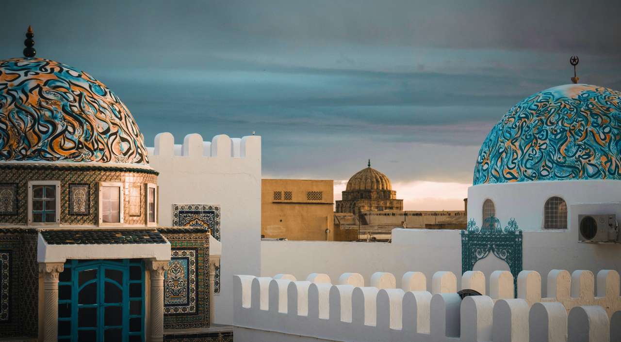 Kairouan - Tunesien. Puzzlespiel online