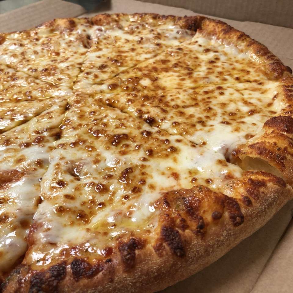 Pizza de queso rompecabezas en línea