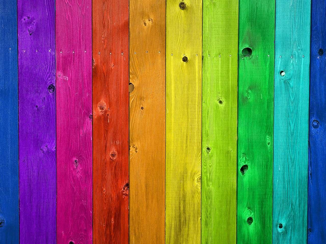 Rainbow ограда онлайн пъзел