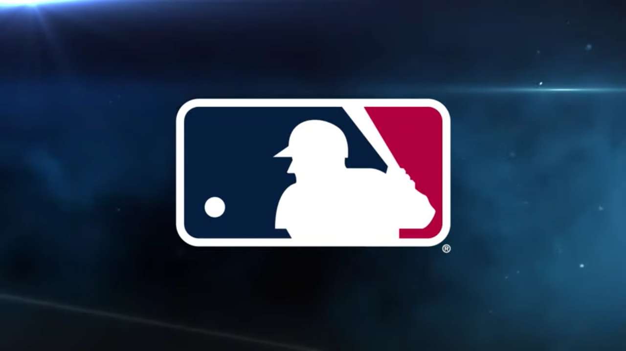 MLB logo. онлайн пъзел