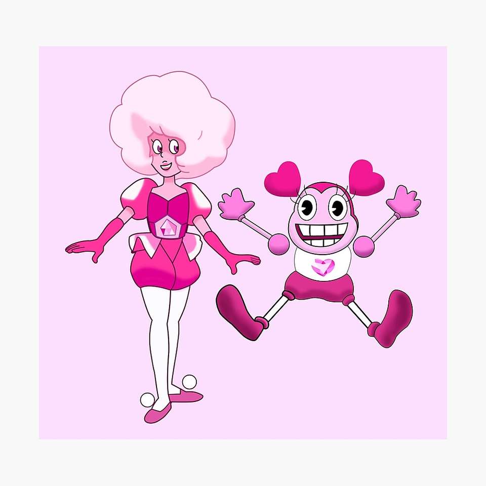 Pink Diamond and Spinel jigsaw puzzle online
