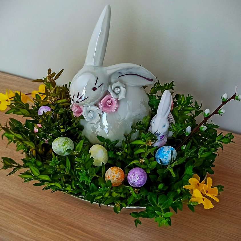 Húsvéti dekoráció kirakós online