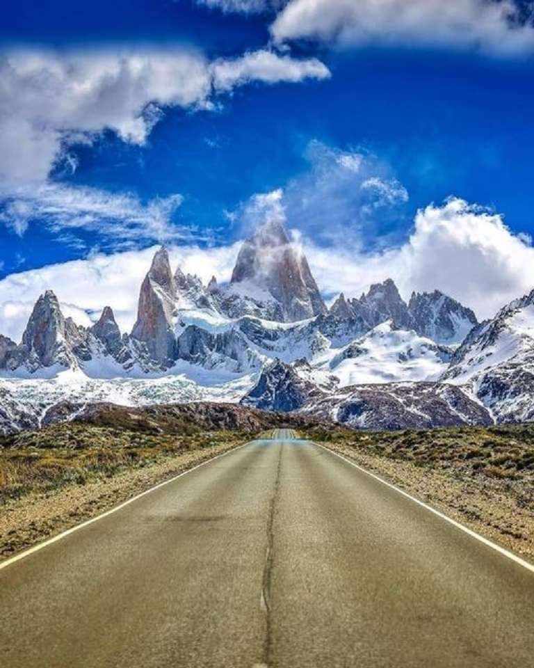 Patagonia. pussel på nätet