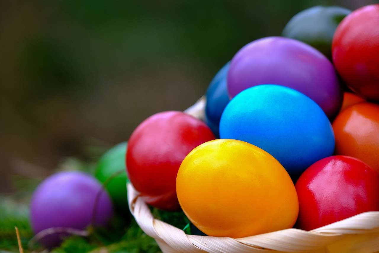 Πασχαλινά αυγά παζλ online