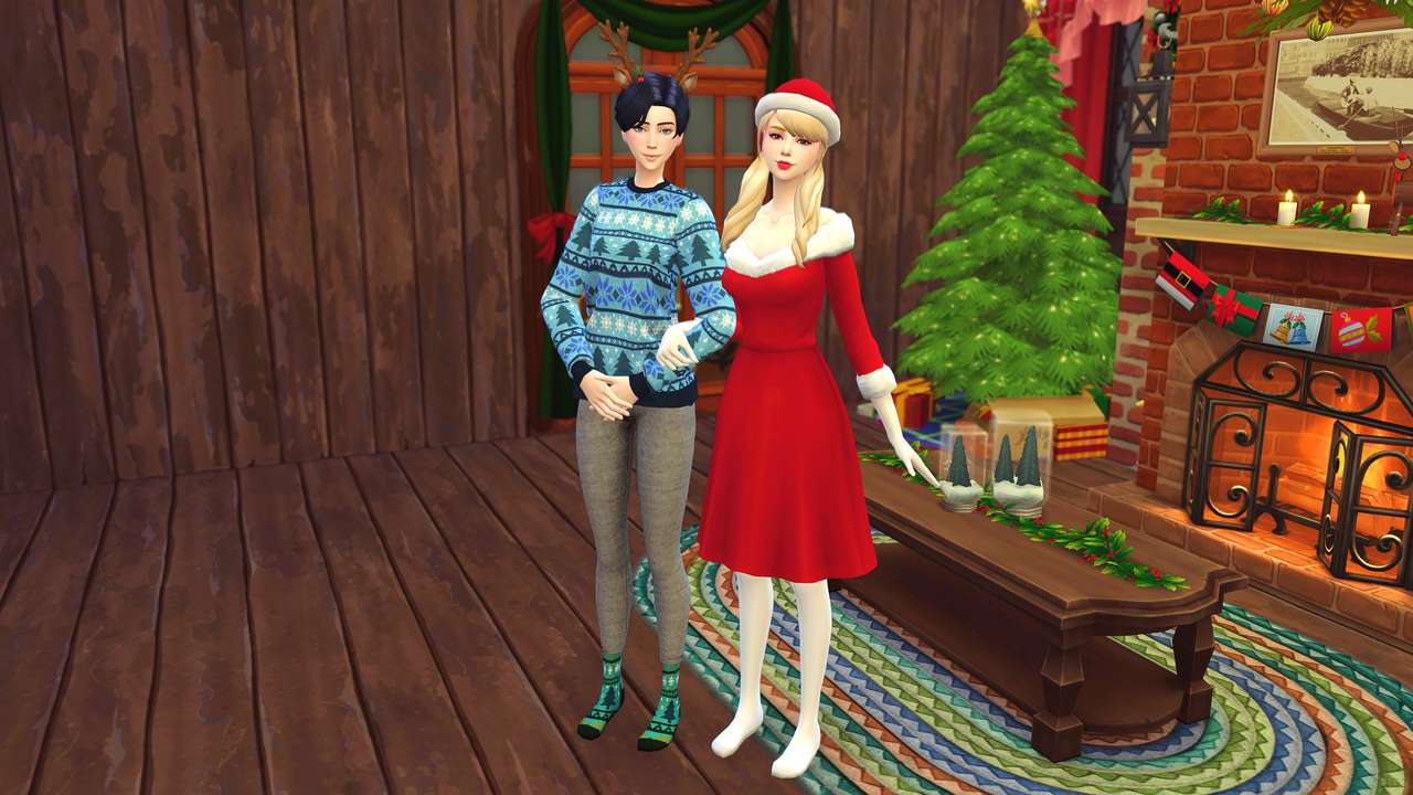 Detta foto från The Sims 4 Pussel online