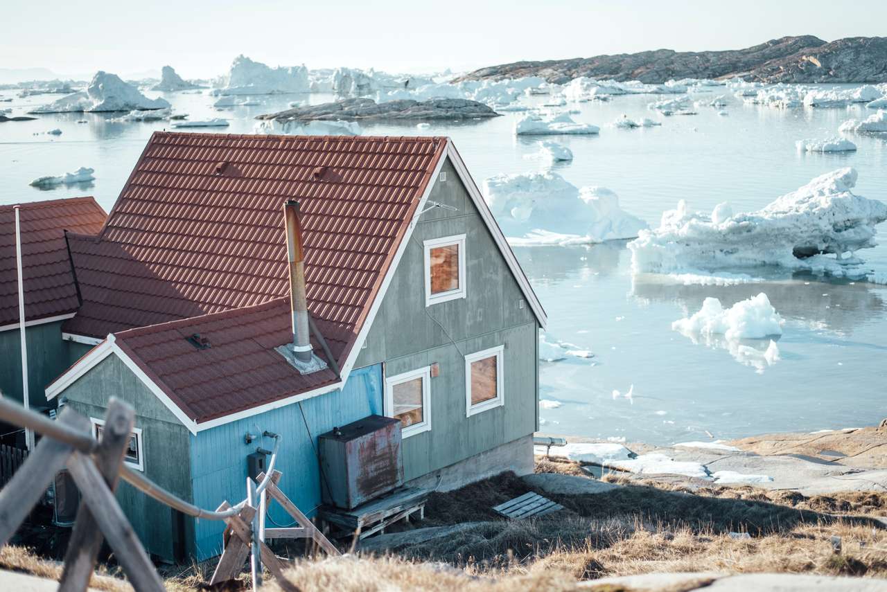 Ilulissat - Гренландия. онлайн пъзел