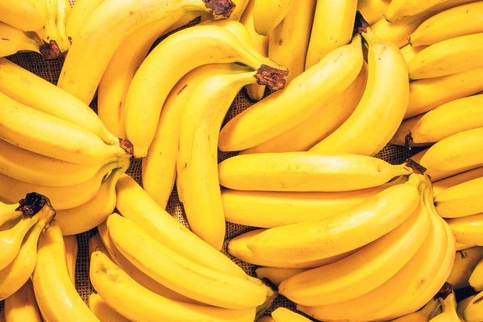 Gula bananer pussel på nätet