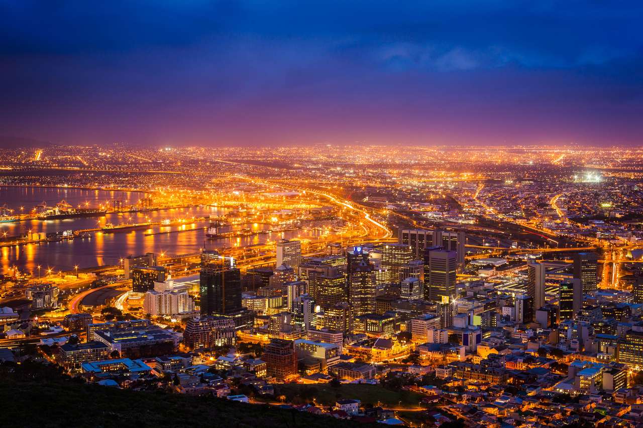 Ciudad del Cabo al amanecer rompecabezas en línea