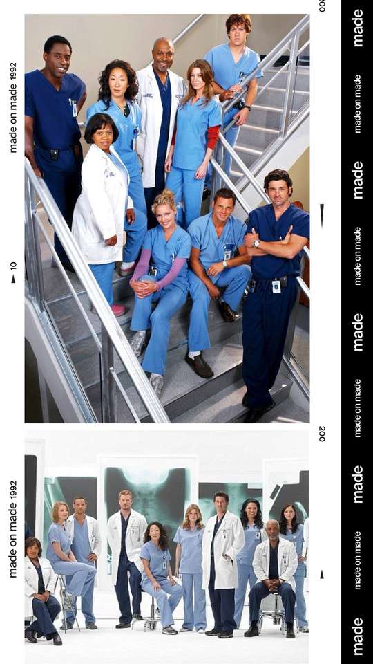 Grey's Anatomy puzzle en ligne