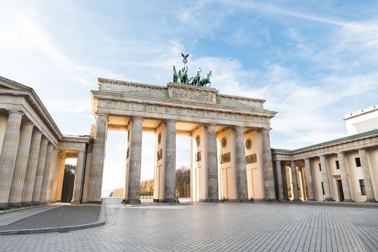 Brandenburger Tor in Berlin Online-Puzzle