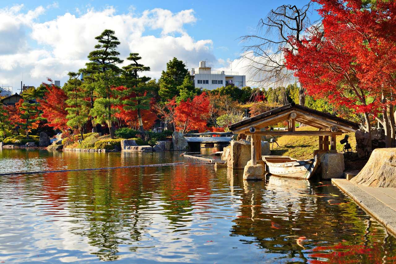 River in Japan jigsaw puzzle online