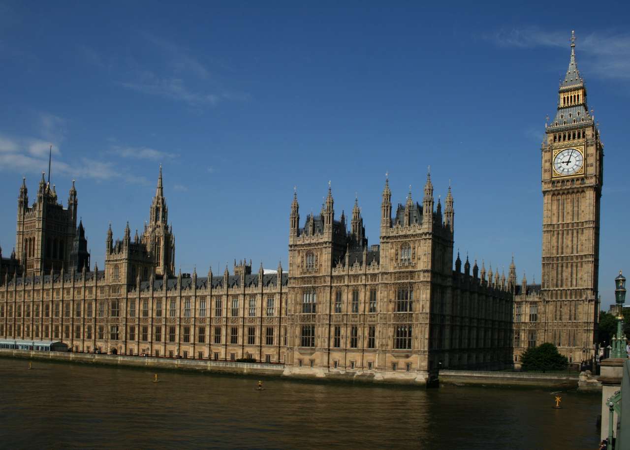 Парламент. Лондон. онлайн пъзел
