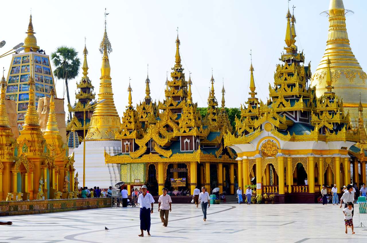 Янгон - Мианмар. онлайн пъзел