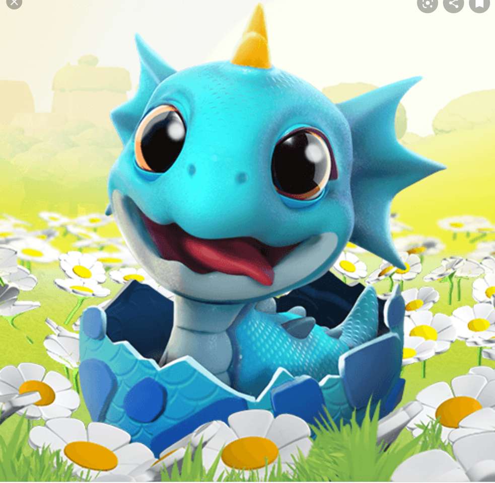 Dragon Mania Water Dragon Pussel online