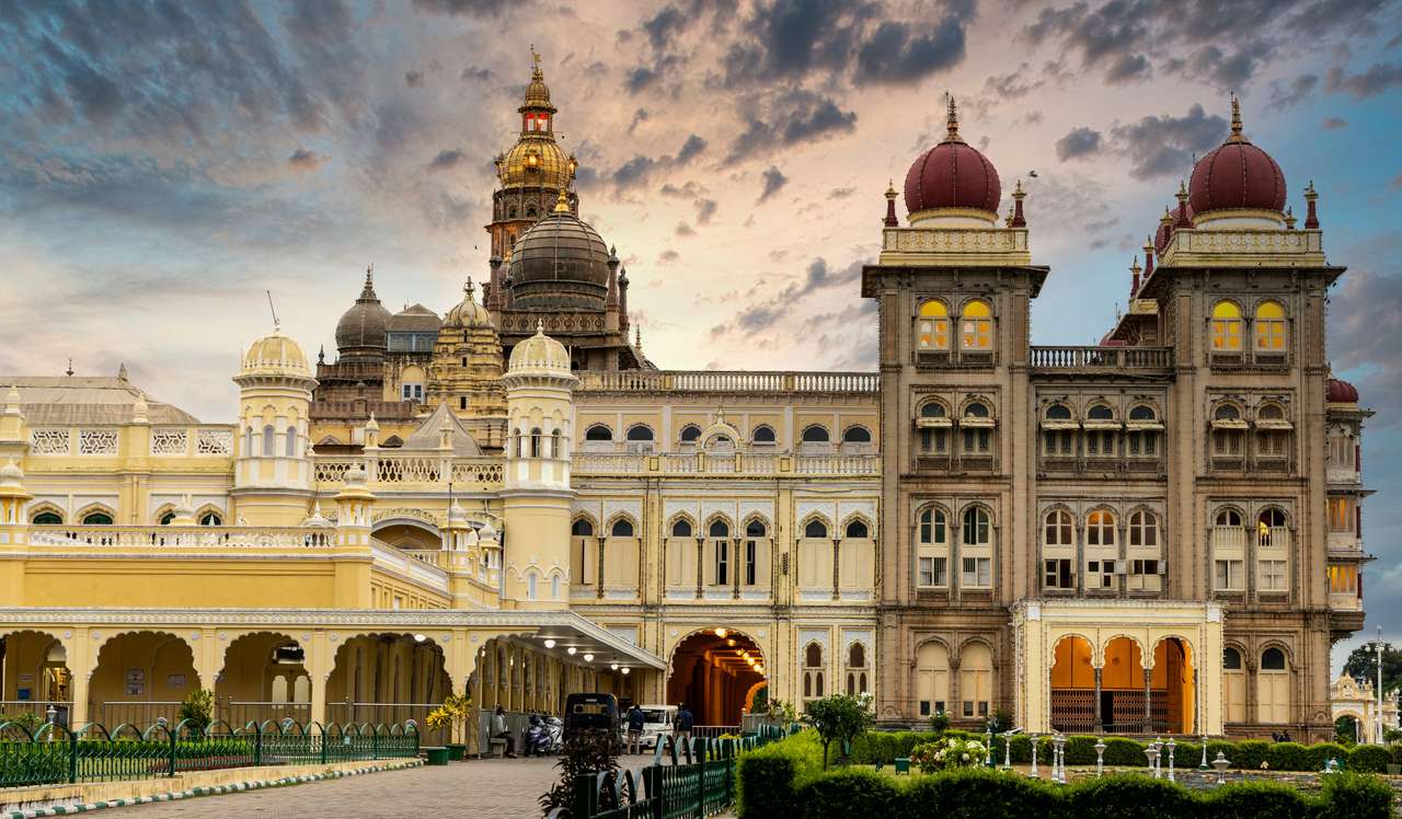 マイソール宮殿-インド オンラインパズル