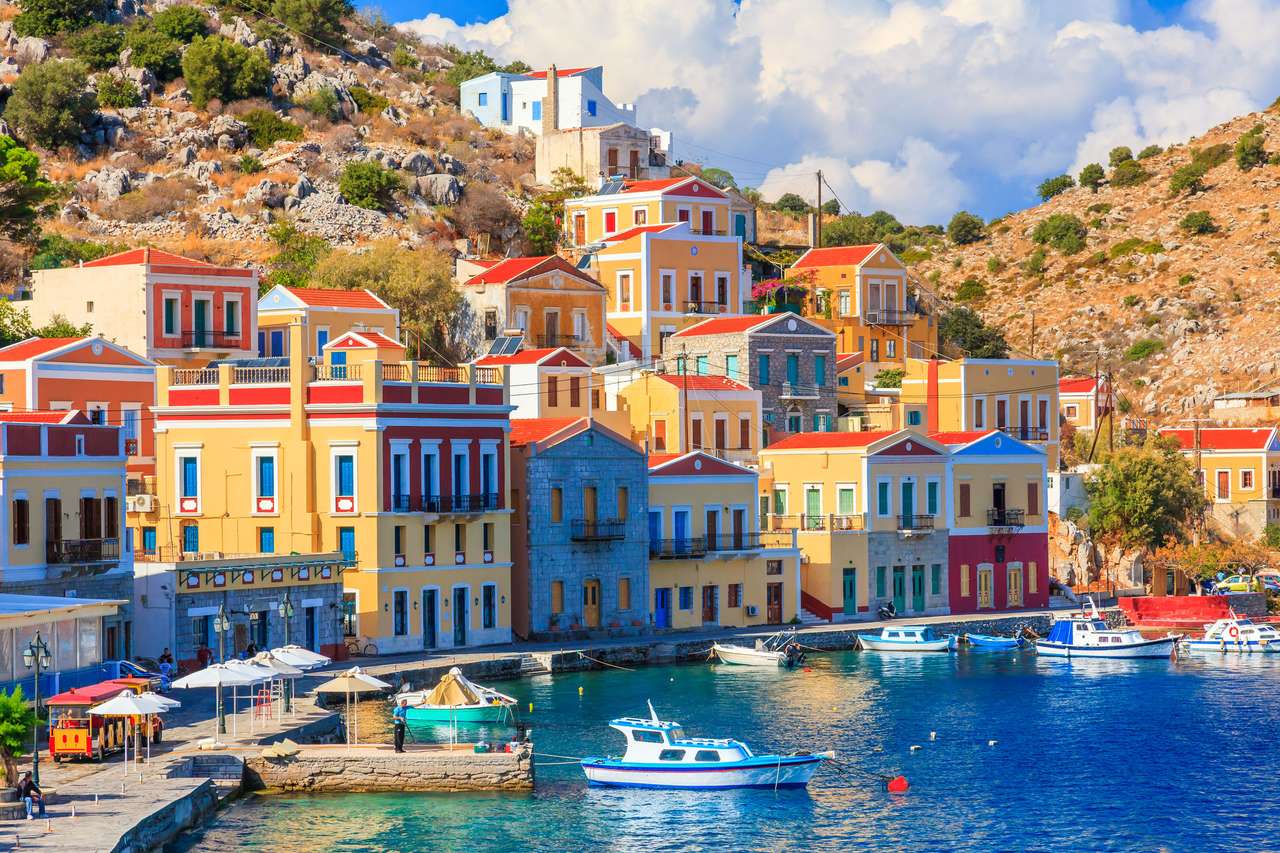 Лято в Гърция онлайн пъзел