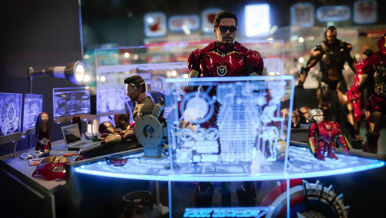 Fotografie Iron Man skládačky online