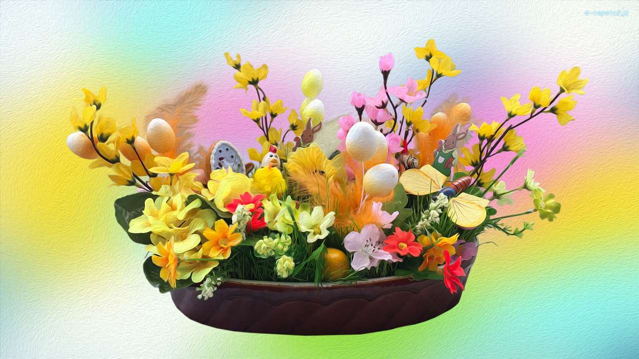 Composizione di Pasqua puzzle online