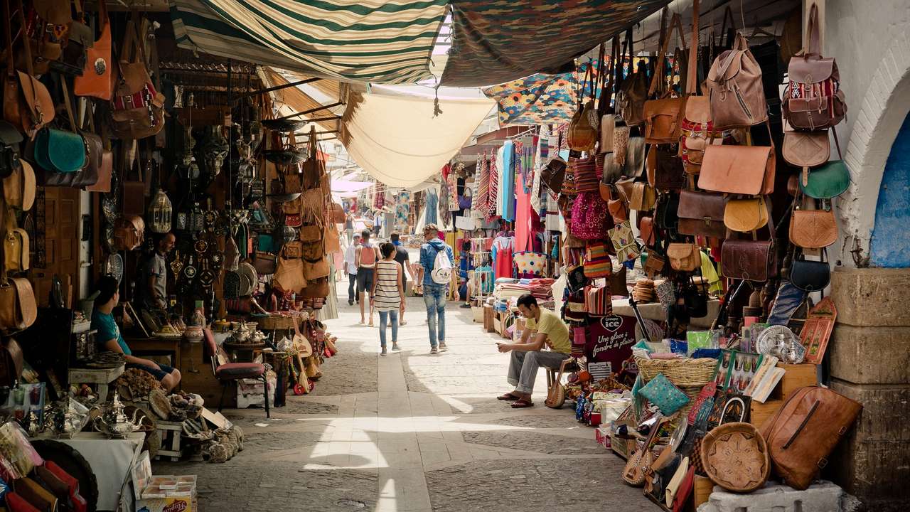 Souk Bazaar. legpuzzel online