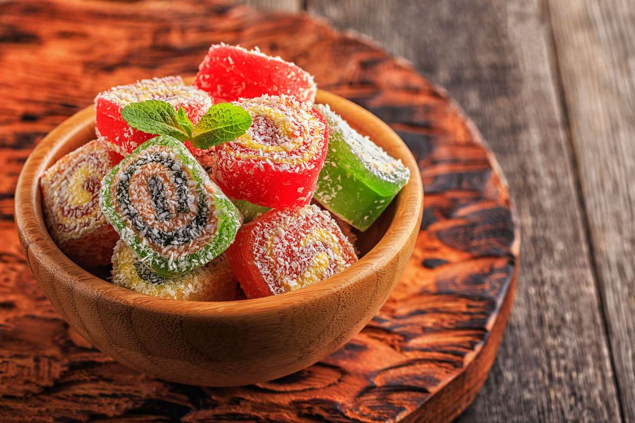 Türkische Süßigkeiten Puzzlespiel online