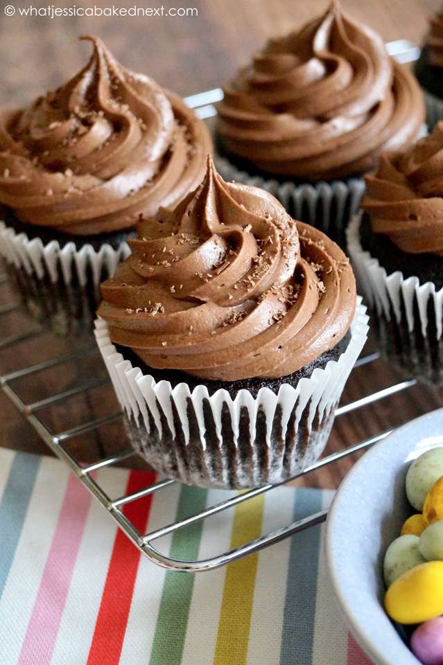 Τα cupcakes σοκολάτας παζλ online