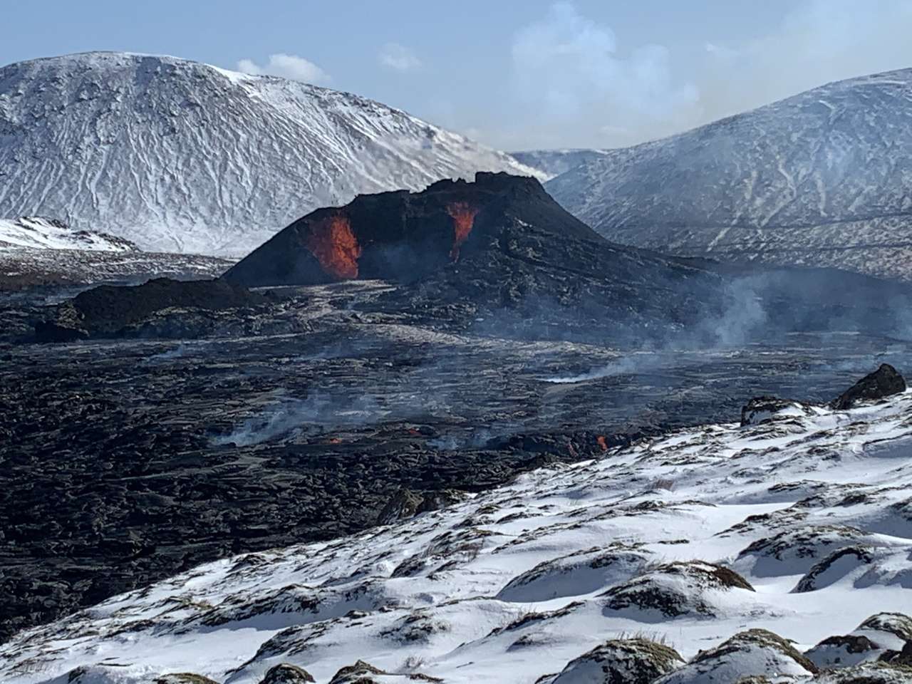 Volcán de Islandia rompecabezas en línea