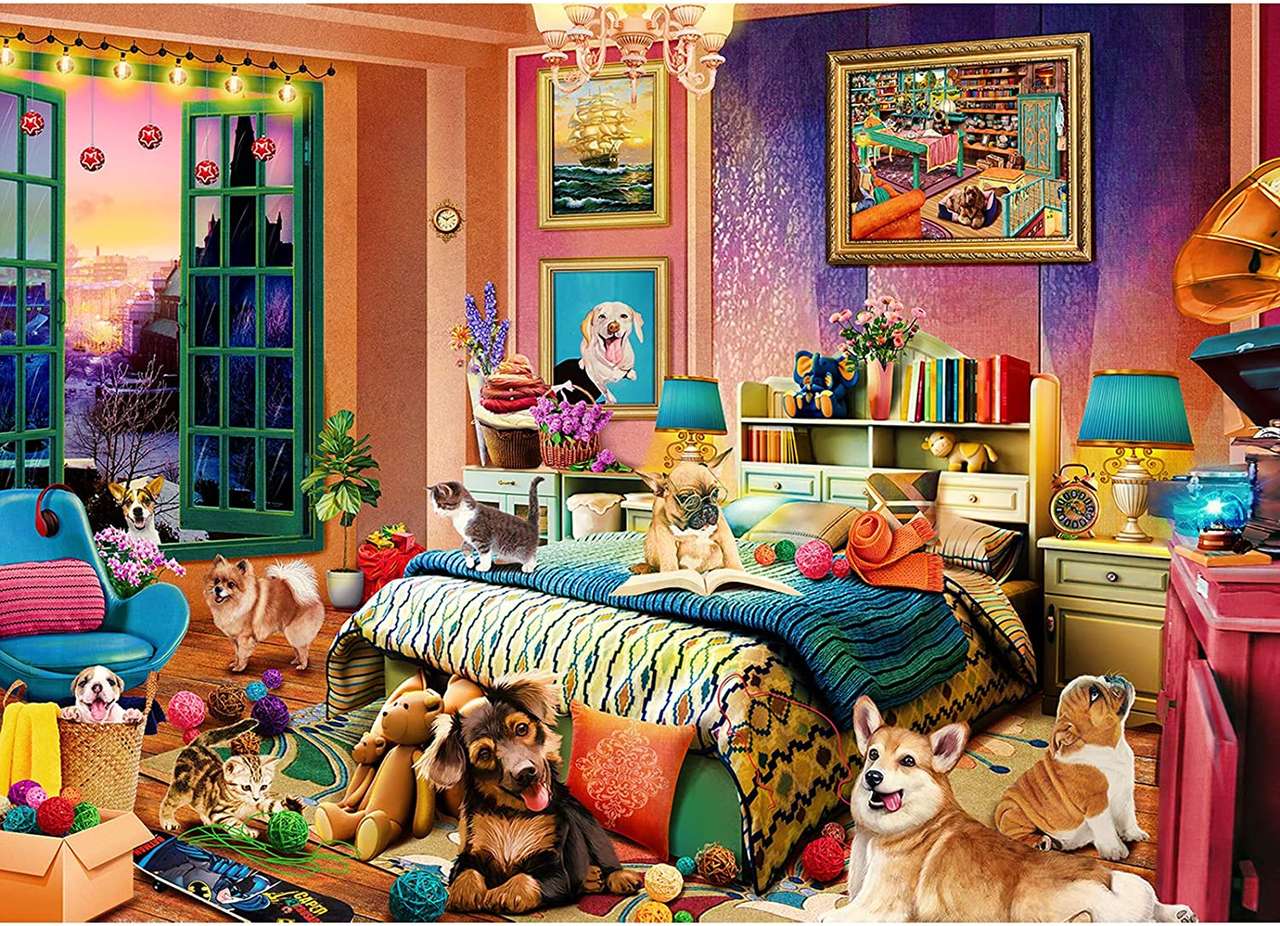 Dog room online puzzle
