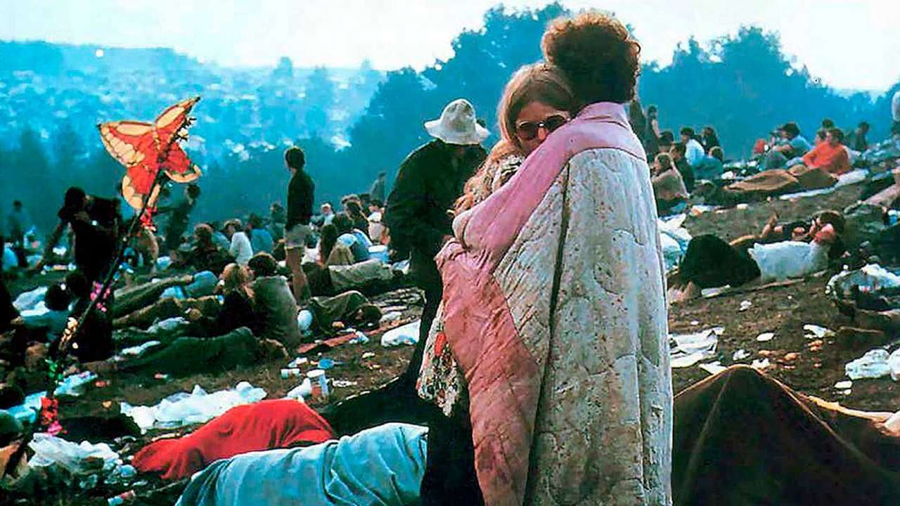 Woodstock Festival 1969. Online-Puzzle