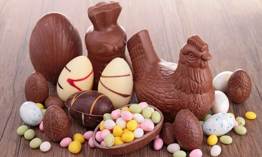 Húsvéti édesség kirakós online