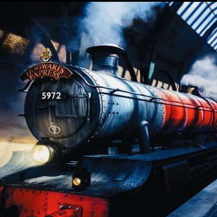 Hogwarts tåg pussel på nätet