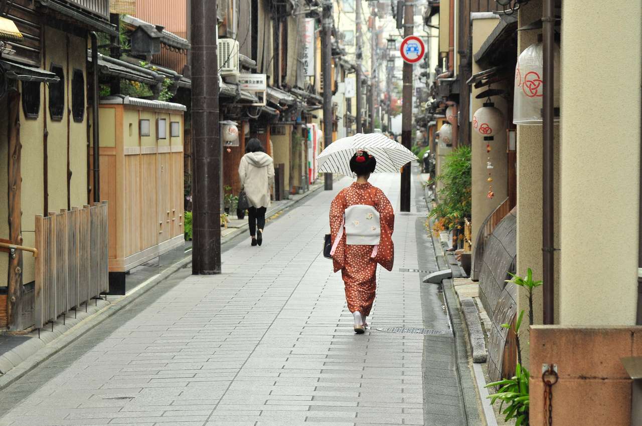 Gion - Κιότο - Ιαπωνία παζλ online