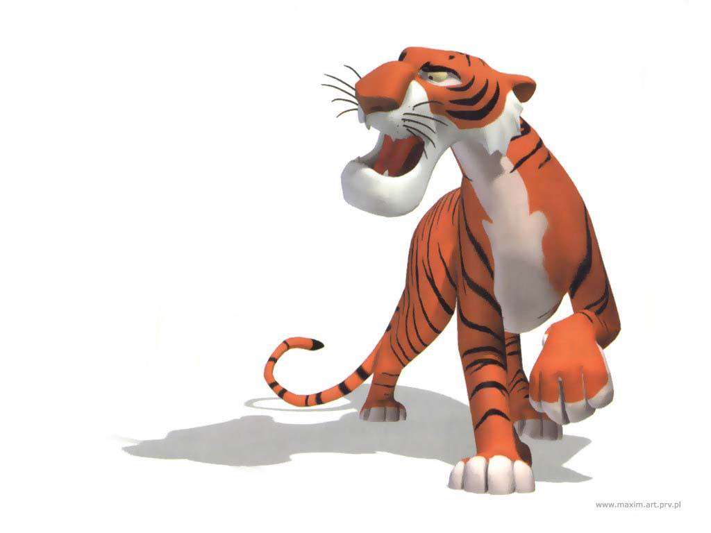Sumatrzański tigre. puzzle online