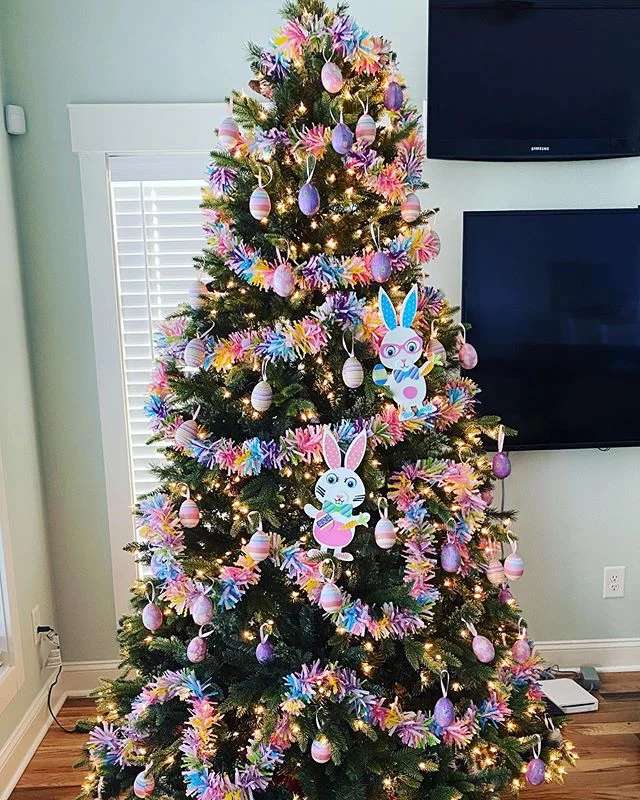 Húsvét karácsonyfa kirakós online