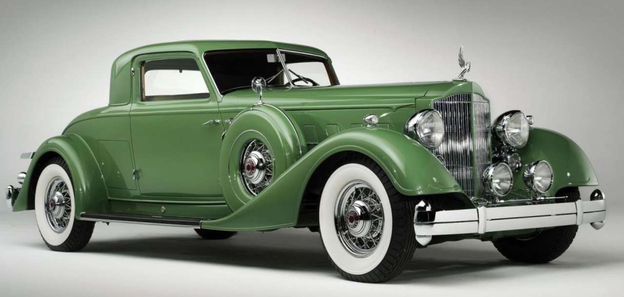 1934 Packard pussel på nätet