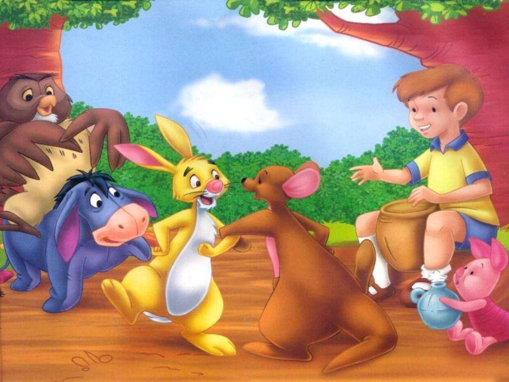 A Winnie Pooh kalandjai kirakós online
