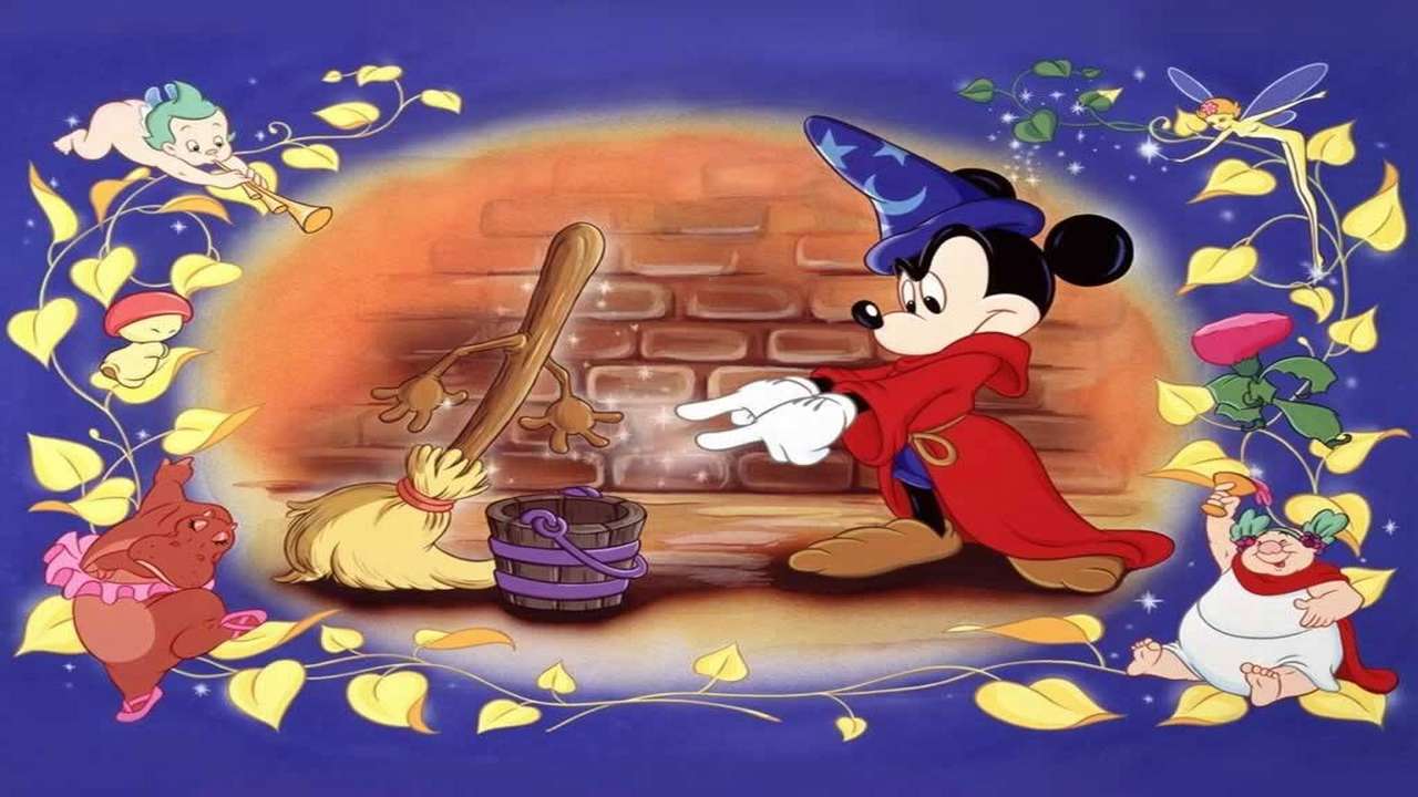 Mickey Mouse online puzzel