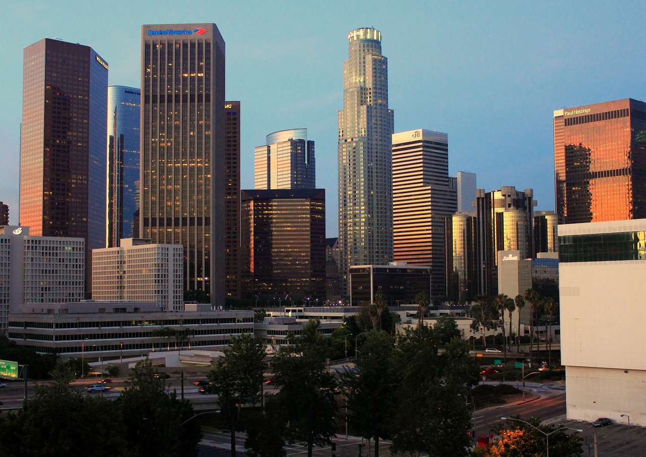 Skyline de Los Angeles puzzle online