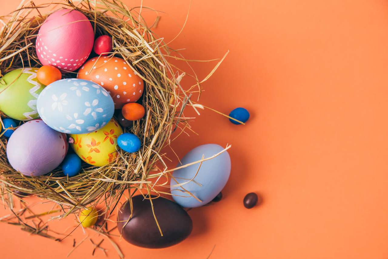 EASTER EGGS jigsaw puzzle online